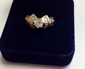 Picture of Baguette & Princess Diamond Ring